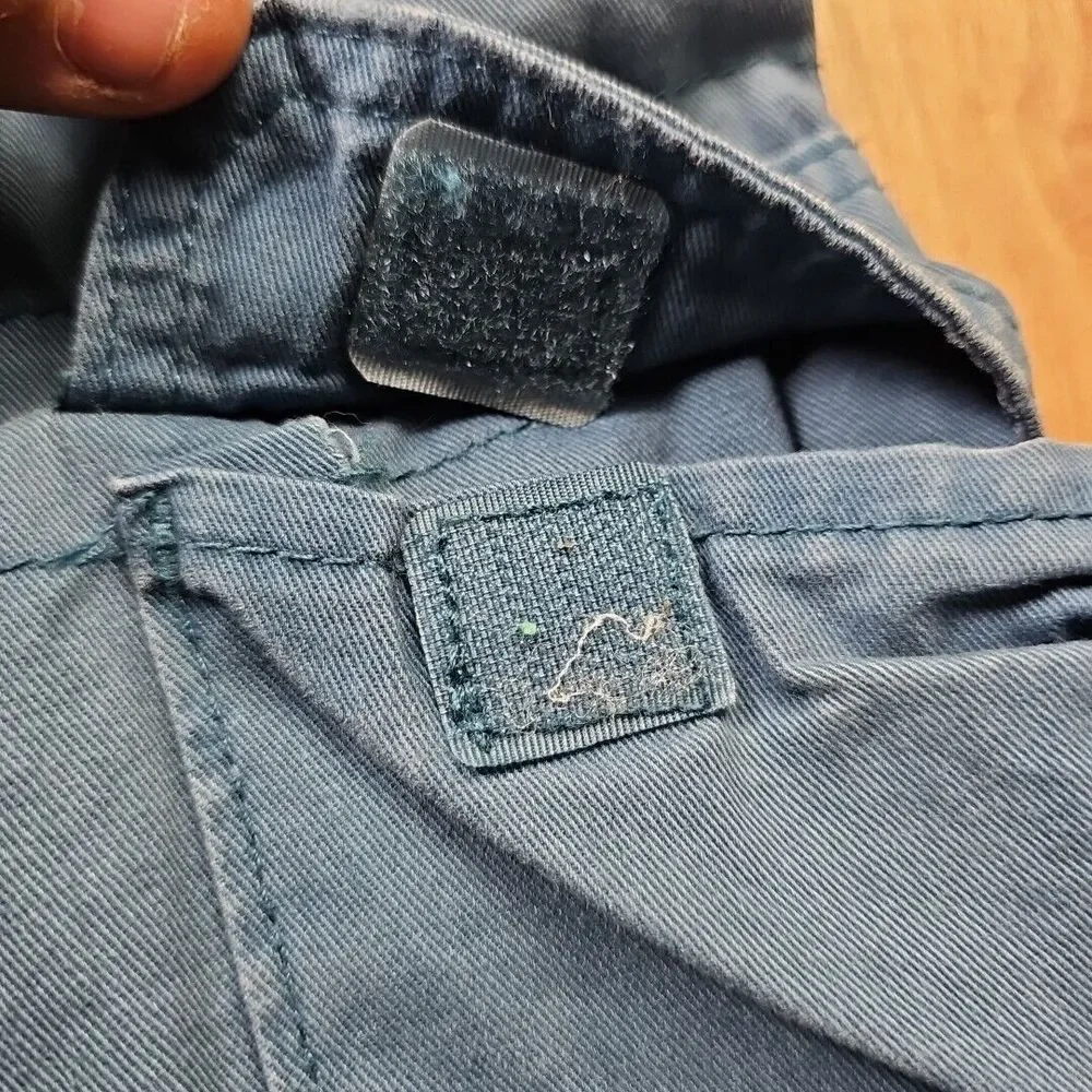 Wrangler Shorts Mens‎ 40  Blue Cargo Pockets Outdoor Hiking canvas Hiking